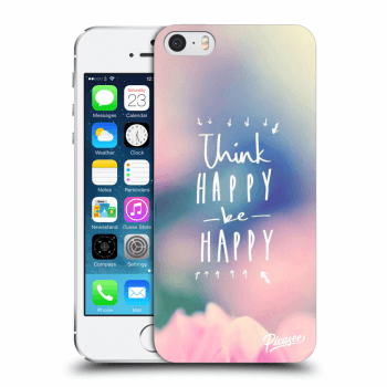 Obal pro Apple iPhone 5/5S/SE - Think happy be happy