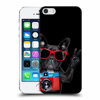 Obal pro Apple iPhone 5/5S/SE - French Bulldog