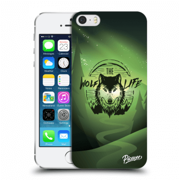 Obal pro Apple iPhone 5/5S/SE - Wolf life