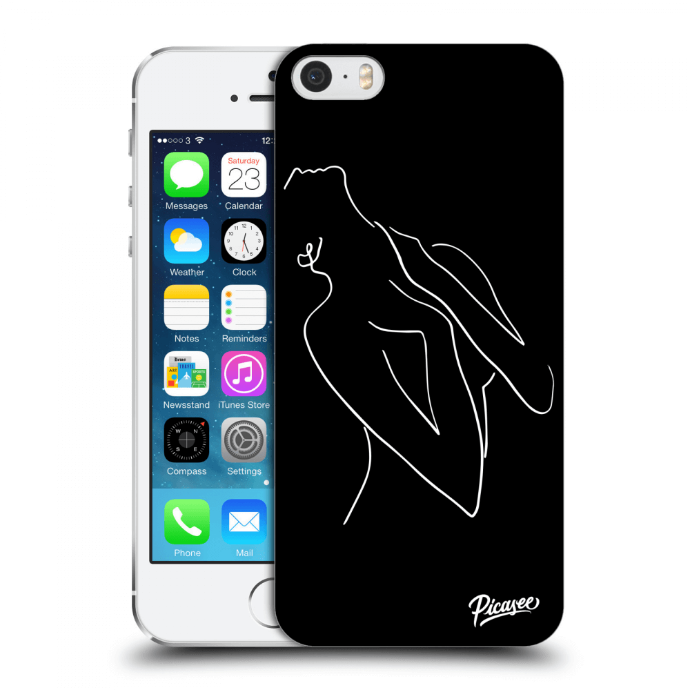 Picasee ULTIMATE CASE pro Apple iPhone 5/5S/SE - Sensual girl White