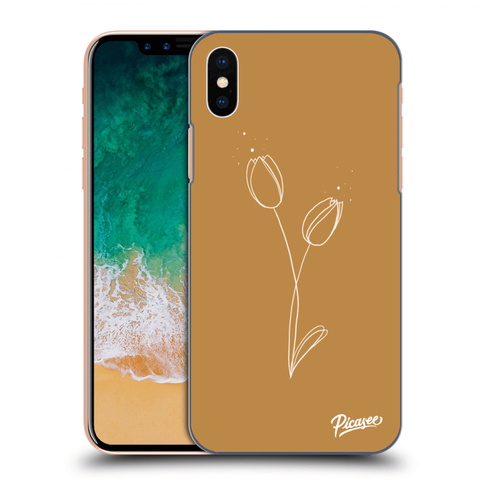 Picasee ULTIMATE CASE pro Apple iPhone X/XS - Tulips