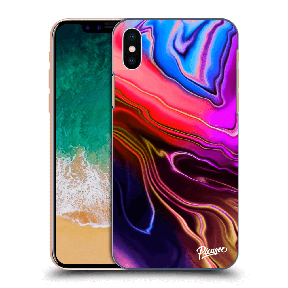 Picasee ULTIMATE CASE pro Apple iPhone X/XS - Electric