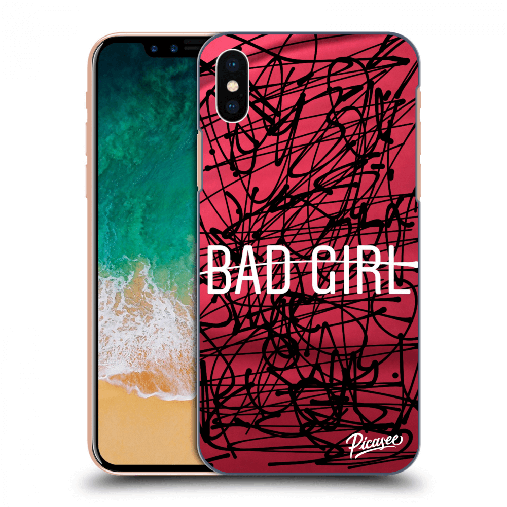 Picasee ULTIMATE CASE pro Apple iPhone X/XS - Bad girl