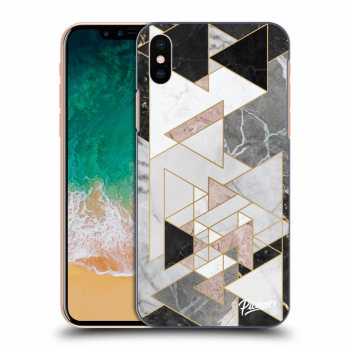 Picasee ULTIMATE CASE pro Apple iPhone X/XS - Light geometry