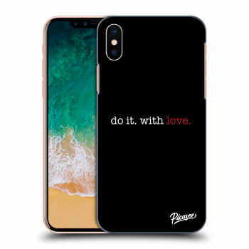 Obal pro Apple iPhone X/XS - Do it. With love.