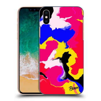 Obal pro Apple iPhone X/XS - Watercolor