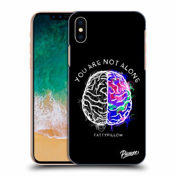 Obal pro Apple iPhone X/XS - Brain - White