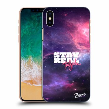 Obal pro Apple iPhone X/XS - Stay Real