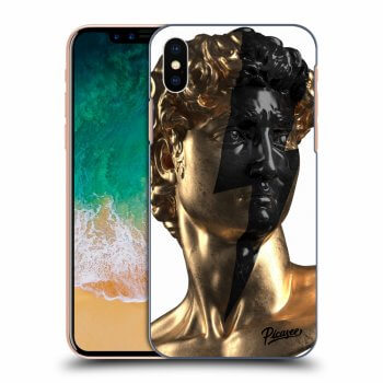 Picasee ULTIMATE CASE pro Apple iPhone X/XS - Wildfire - Gold