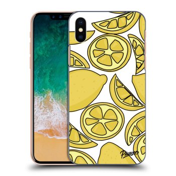 Obal pro Apple iPhone X/XS - Lemon