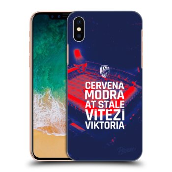 Picasee ULTIMATE CASE pro Apple iPhone X/XS - FC Viktoria Plzeň E