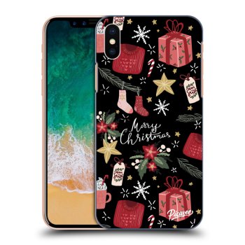 Picasee ULTIMATE CASE pro Apple iPhone X/XS - Christmas