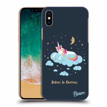 Picasee ULTIMATE CASE pro Apple iPhone X/XS - Believe In Unicorns
