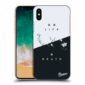 Obal pro Apple iPhone X/XS - Life - Death