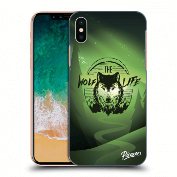 Obal pro Apple iPhone X/XS - Wolf life