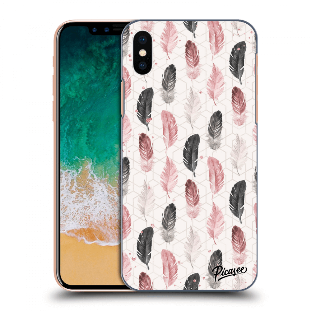 Picasee ULTIMATE CASE pro Apple iPhone X/XS - Feather 2