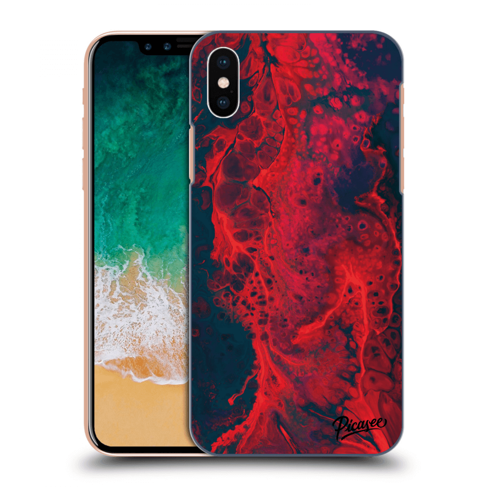 Picasee ULTIMATE CASE pro Apple iPhone X/XS - Organic red