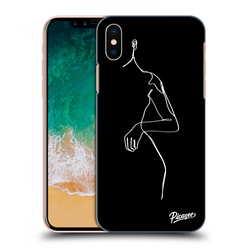 Picasee ULTIMATE CASE pro Apple iPhone X/XS - Simple body White