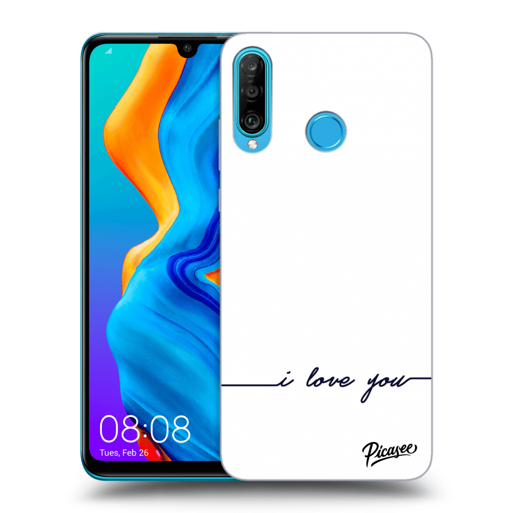 Picasee ULTIMATE CASE pro Huawei P30 Lite - I love you