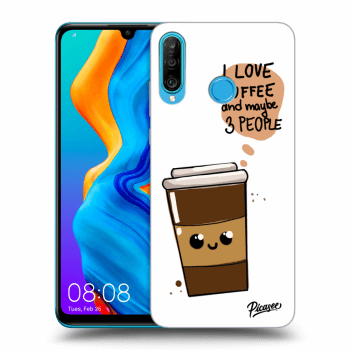 Obal pro Huawei P30 Lite - Cute coffee