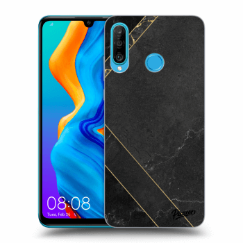 Obal pro Huawei P30 Lite - Black tile