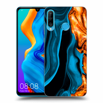 Obal pro Huawei P30 Lite - Gold blue