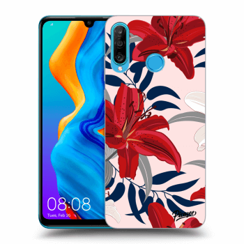 Picasee ULTIMATE CASE pro Huawei P30 Lite - Red Lily