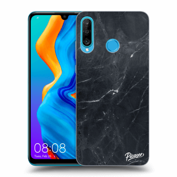 Obal pro Huawei P30 Lite - Black marble