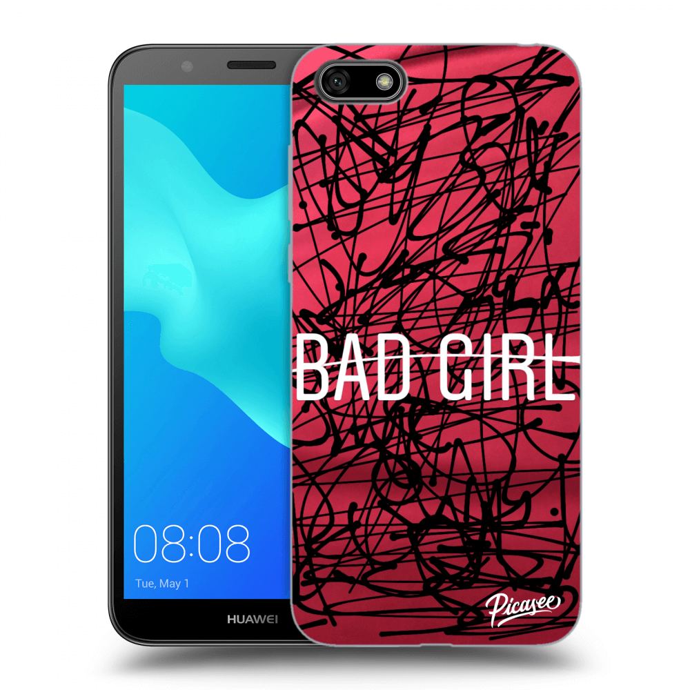 Picasee silikonový černý obal pro Huawei Y5 2018 - Bad girl