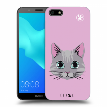 Picasee silikonový černý obal pro Huawei Y5 2018 - Chybí mi kočky - Růžová