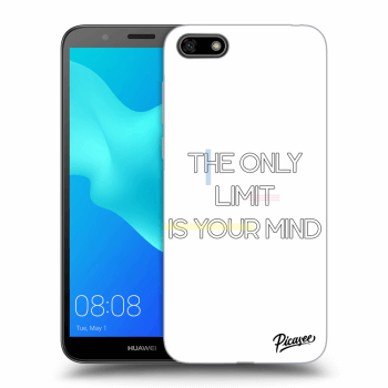 Picasee silikonový černý obal pro Huawei Y5 2018 - The only limit is your mind