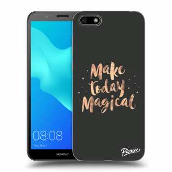 Picasee silikonový černý obal pro Huawei Y5 2018 - Make today Magical