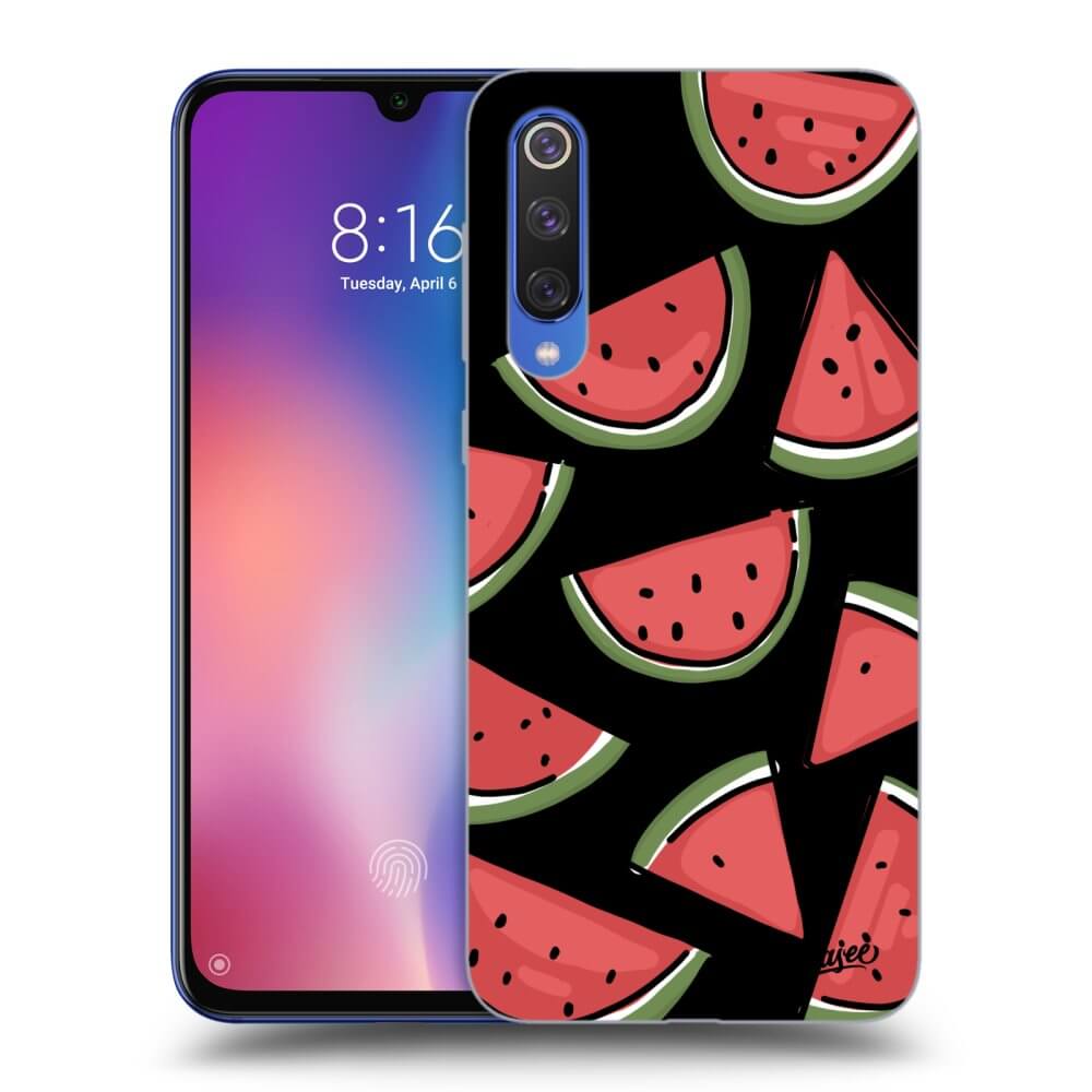 Picasee silikonový černý obal pro Xiaomi Mi 9 SE - Melone