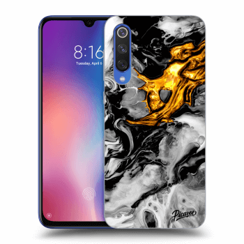 Obal pro Xiaomi Mi 9 SE - Black Gold 2