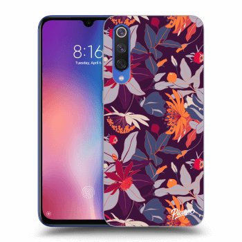 Obal pro Xiaomi Mi 9 SE - Purple Leaf