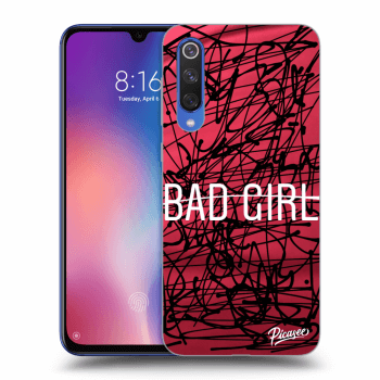 Picasee silikonový průhledný obal pro Xiaomi Mi 9 SE - Bad girl