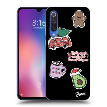 Obal pro Xiaomi Mi 9 SE - Christmas Stickers