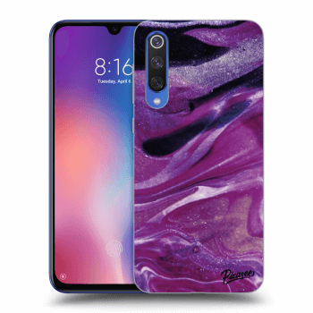 Obal pro Xiaomi Mi 9 SE - Purple glitter