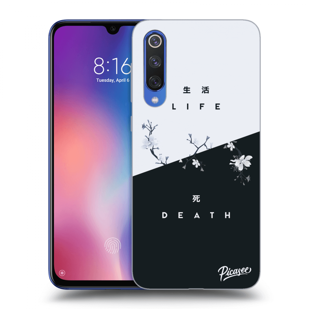 Picasee silikonový černý obal pro Xiaomi Mi 9 SE - Life - Death
