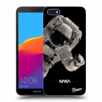Picasee silikonový černý obal pro Honor 7S - Astronaut Big