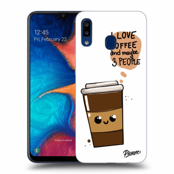 Obal pro Samsung Galaxy A20e A202F - Cute coffee