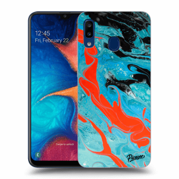 Obal pro Samsung Galaxy A20e A202F - Blue Magma