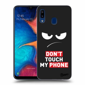 Obal pro Samsung Galaxy A20e A202F - Angry Eyes - Transparent