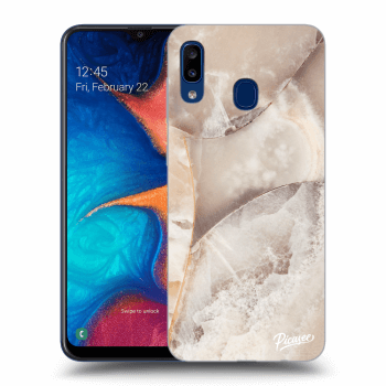 Obal pro Samsung Galaxy A20e A202F - Cream marble