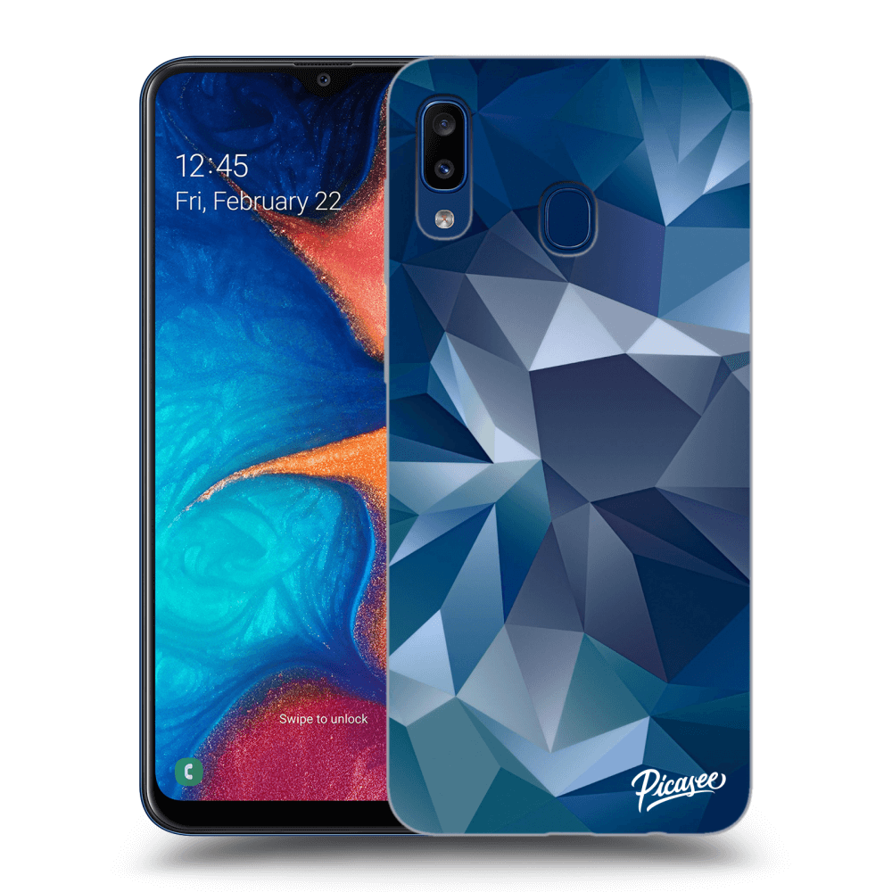 Picasee silikonový průhledný obal pro Samsung Galaxy A20e A202F - Wallpaper