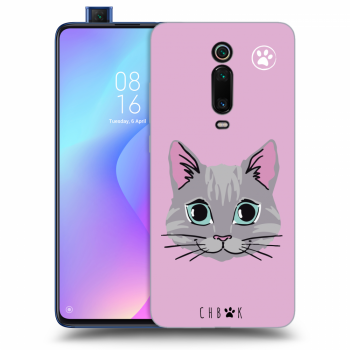 Picasee silikonový černý obal pro Xiaomi Mi 9T (Pro) - Chybí mi kočky - Růžová