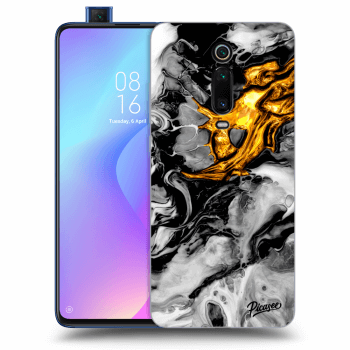 Obal pro Xiaomi Mi 9T (Pro) - Black Gold 2