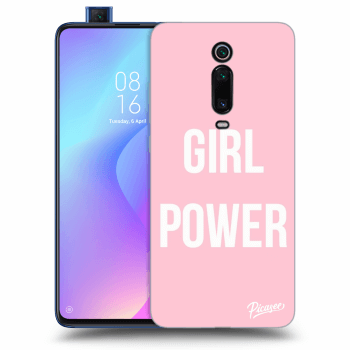 Picasee silikonový černý obal pro Xiaomi Mi 9T (Pro) - Girl power