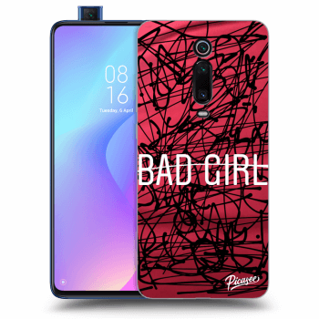 Picasee silikonový průhledný obal pro Xiaomi Mi 9T (Pro) - Bad girl