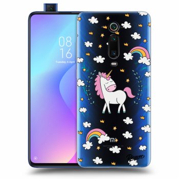 Picasee silikonový průhledný obal pro Xiaomi Mi 9T (Pro) - Unicorn star heaven